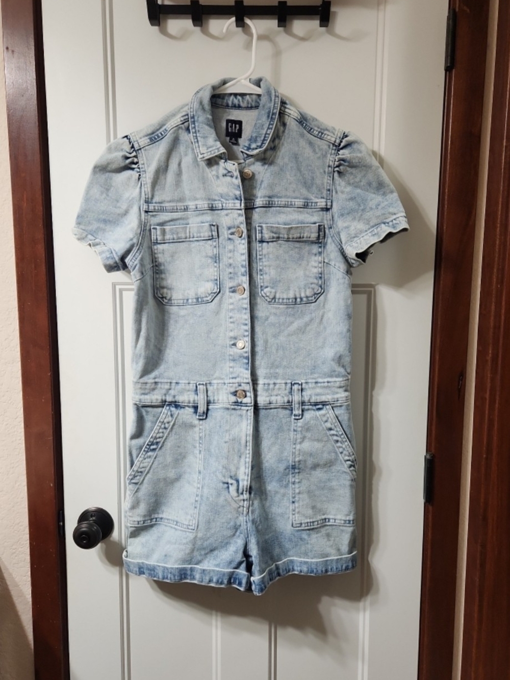 NWOT GAP Denim Romper - 8T